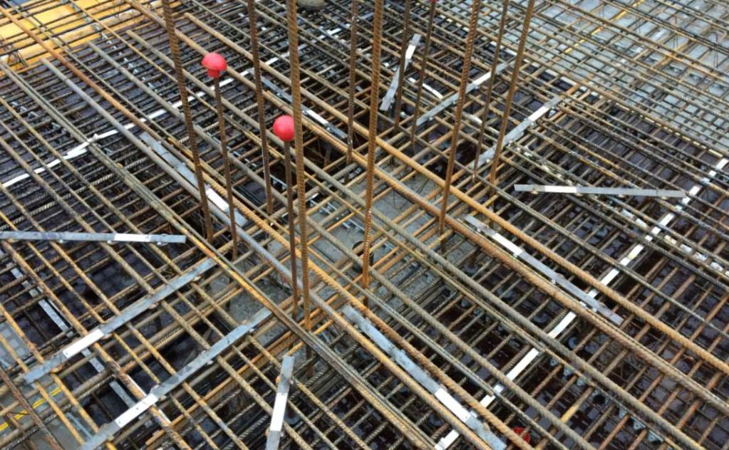 BEFORE CONCRETING READY REINFORCEMENT READY
