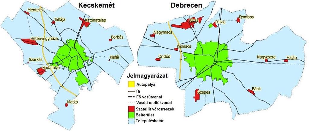 BEVEZETÉS SZUBURBANIZÁCIÓ ÉS KÖZLEKEDÉS KAPCSOLATA Lakó- és munkahely eltávolodik egymástól Lakóhely általában nagyvároson kívülre, optimumba Munkahely és alapvető szolgáltatások marad a nagyvárosban