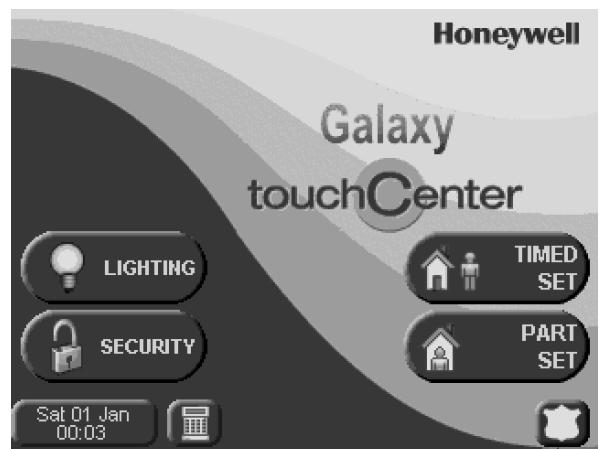 TouchCenter MK7 kezelőegység interfész gomb Vészgomb A TouchCenter egy érintőképernyős kezelőegység, amelyet könnyű kezelni a beágyazott szöveges instrukciókat követve.