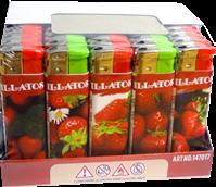 illatú elektromos öngyújtó (50 db/kínáló)