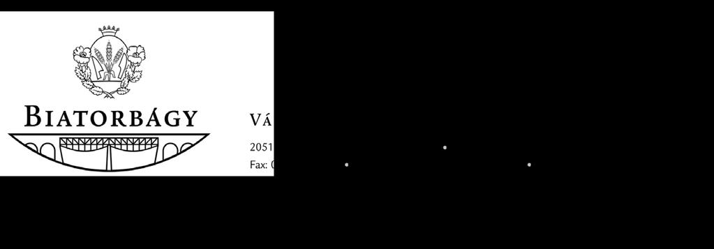 ELŐTERJESZTÉS Biatorbágy Város Önkormányzata 2017.