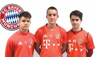 Utánpótlás EGY HÉT A BAYERN MÜNCHENNÉL Három akadémistánk, Daróczi Zoltán, Papp László és Kocsis Bence egyhetes szakmai úton vett részt Münchenben: a bajor sztáralakulat, a Bayern München