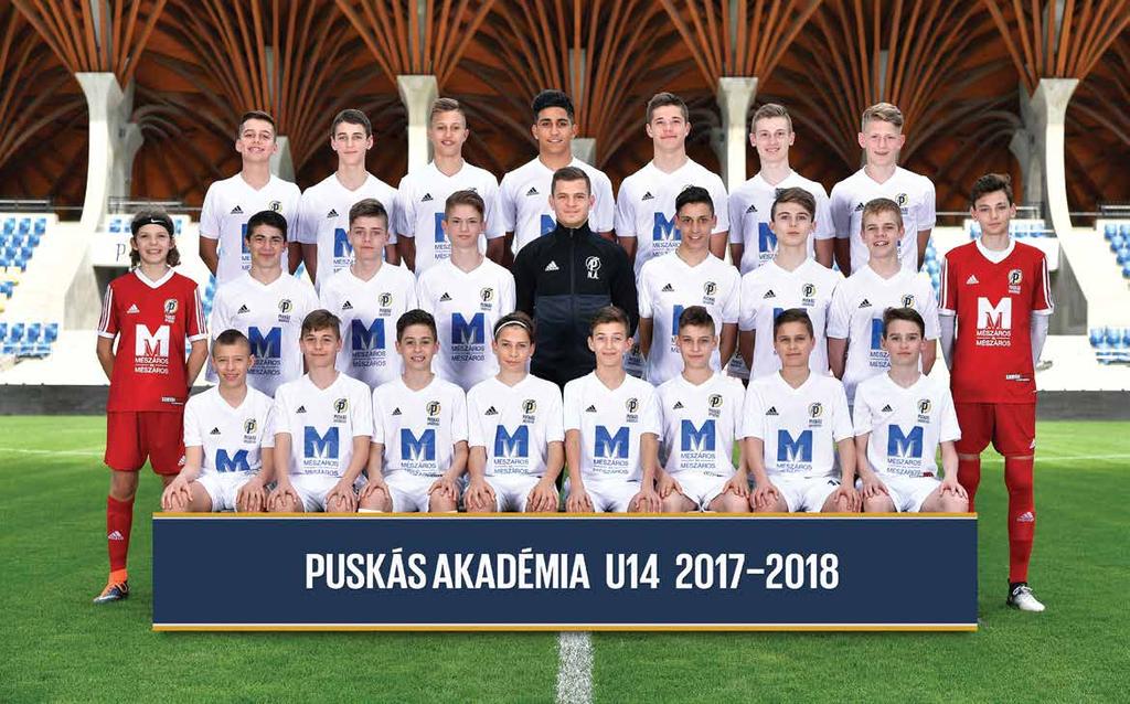 Felső sor: Babós Levente, Németh Kristóf, Pekár István, Sárközi Krisztofer, Csáki Armand, Kocsis Dominik, Kiss Norbert Középső sor: Pécsi Ármin, Bakti Balázs, Gruber Zsombor, Csernus Richárd, Nagy