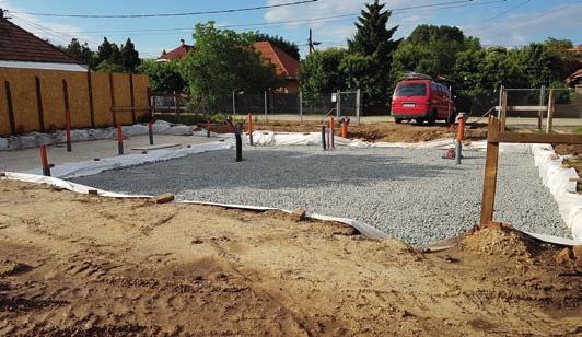 alaptest alatti hőszigetelésre.