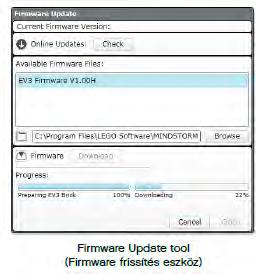 A Check for Software Updates-re (Szoftverfrissítések ellenőrzése) rákattintva, egy pipa jelenik meg és a szoftver rendszeresen ellenőrizni fogja a szoftverfrissítéseket (ehhez internetkapcsolat