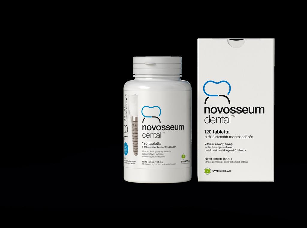 A NOVOSSEUM DENTAL a vérpálya telítésével, biztosítja a csontképződéshez nélkülözhetetlen anyagokat a fejlődő csont számára. A NOVOSSEUM DENTAL hatóanyagai egymást támogatva fejtik ki hatásukat.