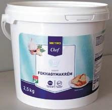 Gulyáskrém 2500 g/db 1000,- 2 db