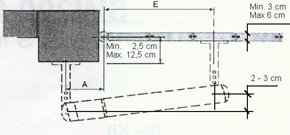ALKALMAZHATÓSÁG Az SG200 kapunyitó berendezés könnyű és középnehéz szárnyaskapuk mozgatására alkalmasak. Felhasználási területe elsősorban a régebbi nyaraló és családi házak egyszerű kapui, ahol: 1.