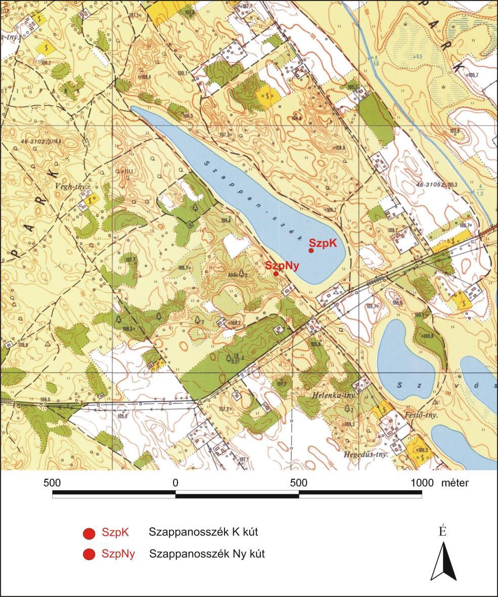17 2. sz. terület: A Kiskunsági Nemzeti Parkhoz tartozó Szappanosszék tó, amely a Duna- Tisza közi futóhomok Hátság morfológiailag magasabb részén helyezkedik el.