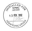 EURÓPAI BERUHÁZÁSI BANK CA/454/12 2012. március 15. A dokumentum száma: 12/069 Auditálta a KPMG AZ IGAZGATÓTANÁCS BERUHÁZÁSI KERET PÉNZÜGYI KIMUTATÁSOK 2011.