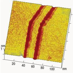 Pásztázó alagútmikroszkópos litográfiával létrehozhatóak meghatározott szélességű és kristálytani orientációjú grafén nanoszalagok, 58 és akár összetettebb grafén struktúrák elkészítésére is megvan a