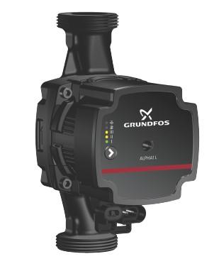 SZIVATTYÚK GRUNDFOS ALPHA 1 L KERINGETŐ SZIVATTYÚ Tulajdonságok: -Három állandó görbe / állandó fordulatszám görbe. -Radiátor mód. Padlófűtési mód. PWM A profil.