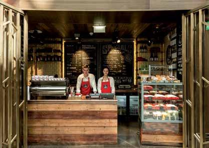 ZSIDAI ÉS KEMPINSKI ZSIDAI ÉS KEMPINSKI ÉS DELI Az ÉS Deli egységes koncepcióba foglalja a New York-i deli műfajt, a népszerű kávéláncok italdesszertjeit és az autentikus specialty coffee világot.