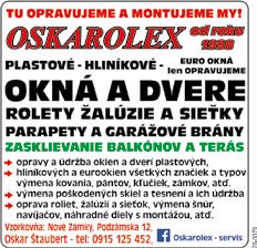Predám 3-izbový byt v štvorbytovke. Garáž + pozemok. Tel.: 0905/253 812. Predám 4-árovú záhradu pri hrádzi Čerešňová. Tel.: 0910/349 613. Predám väčšiu chatu v rekreačnej oblasti Komoča. Tel.: 0903/247 148.