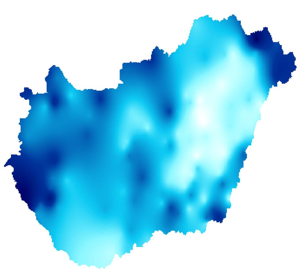 1. HELYZETÉRTÉKELÉS Csapadék 2009 augusztusában a rendelkezésre álló adatok szerint az ország területére lehullott csapadék mennyisége 12 mm (Kunhegyes) és 114 mm (Cigánd) között alakult, az országos