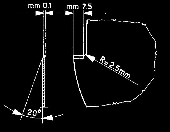 Ø 3 mm Ø
