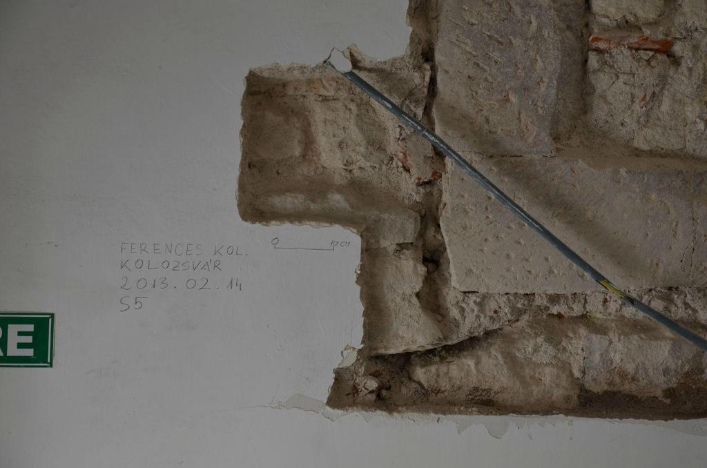 Nyugati lépcsőház, a földszint és első