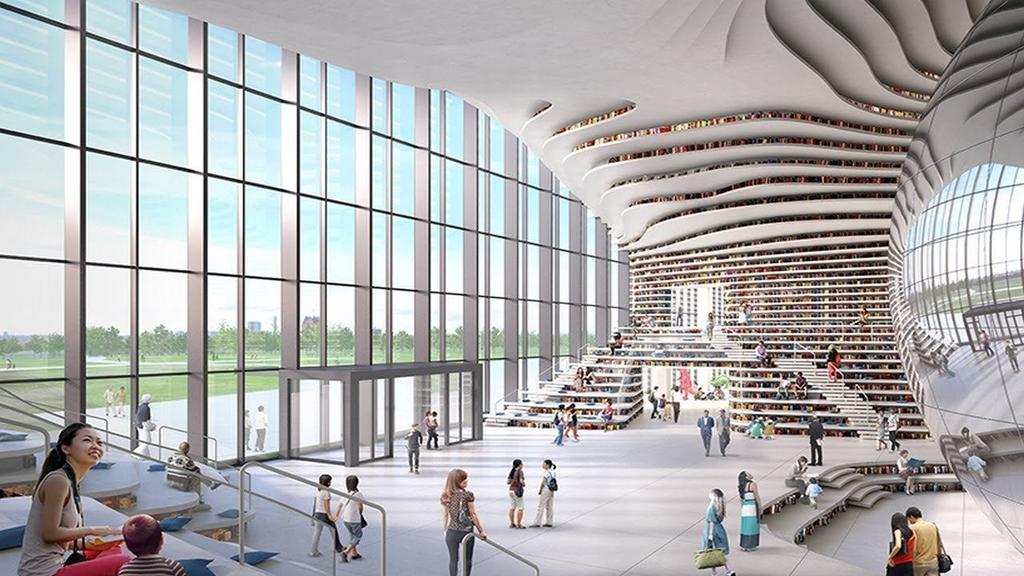 Tianjin Binhal Library, The Eye,