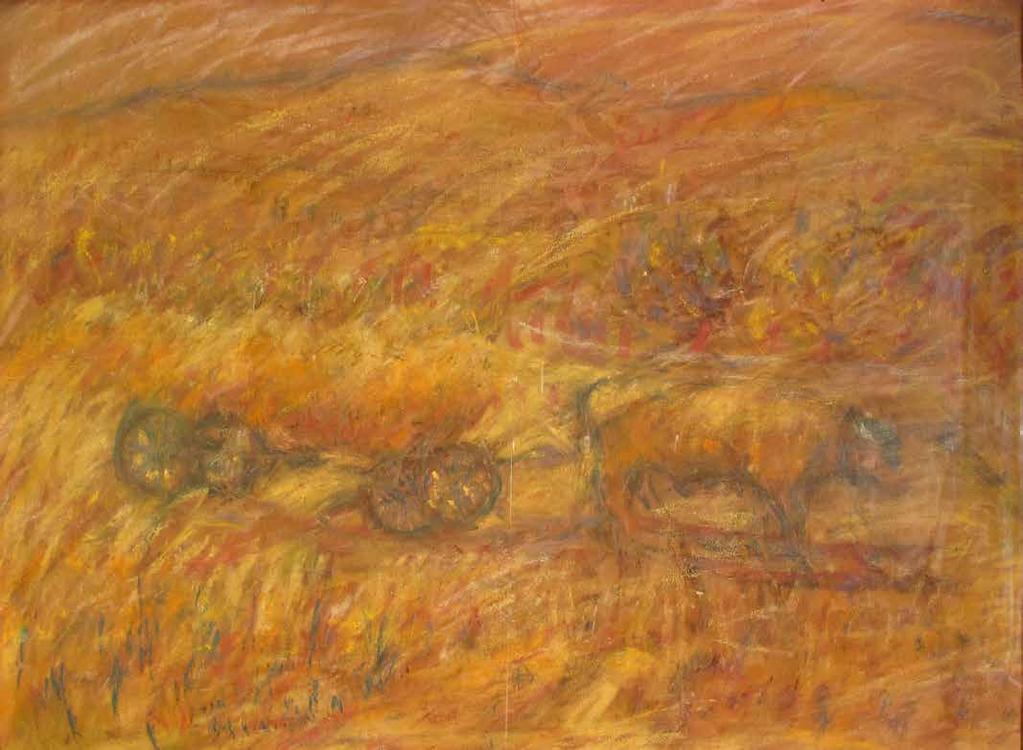 87. tétel ISMERETLEN ALKOTÓ Padon ülők 17,5 x 15 cm