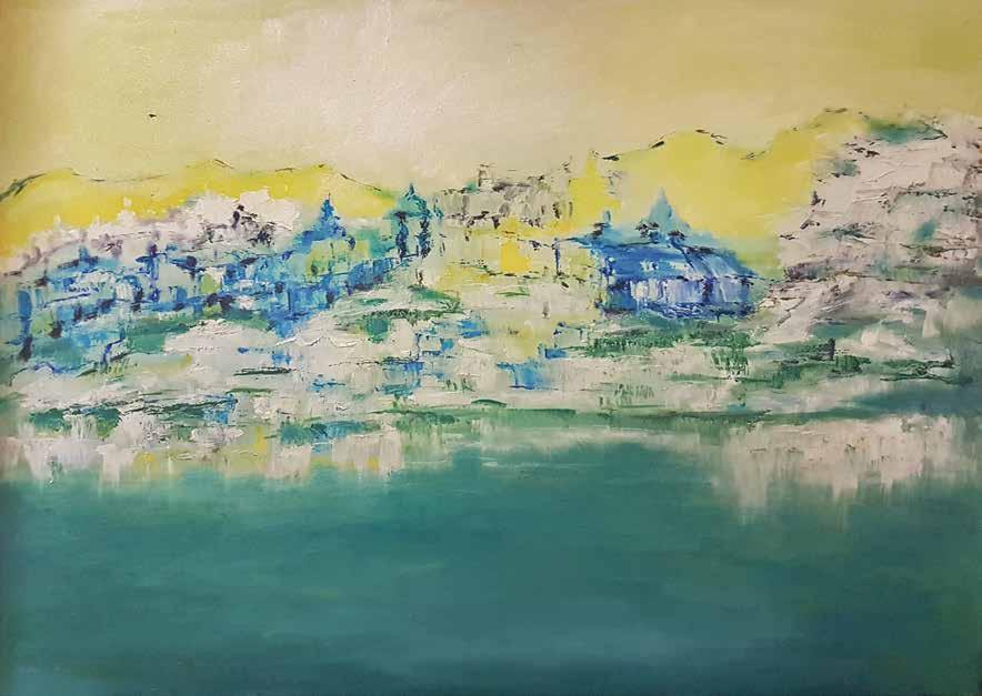 tétel GÁDOR EMIL ( 1911-1998 ) Leány zöld háttérrel 40 x 30 cm Olaj,