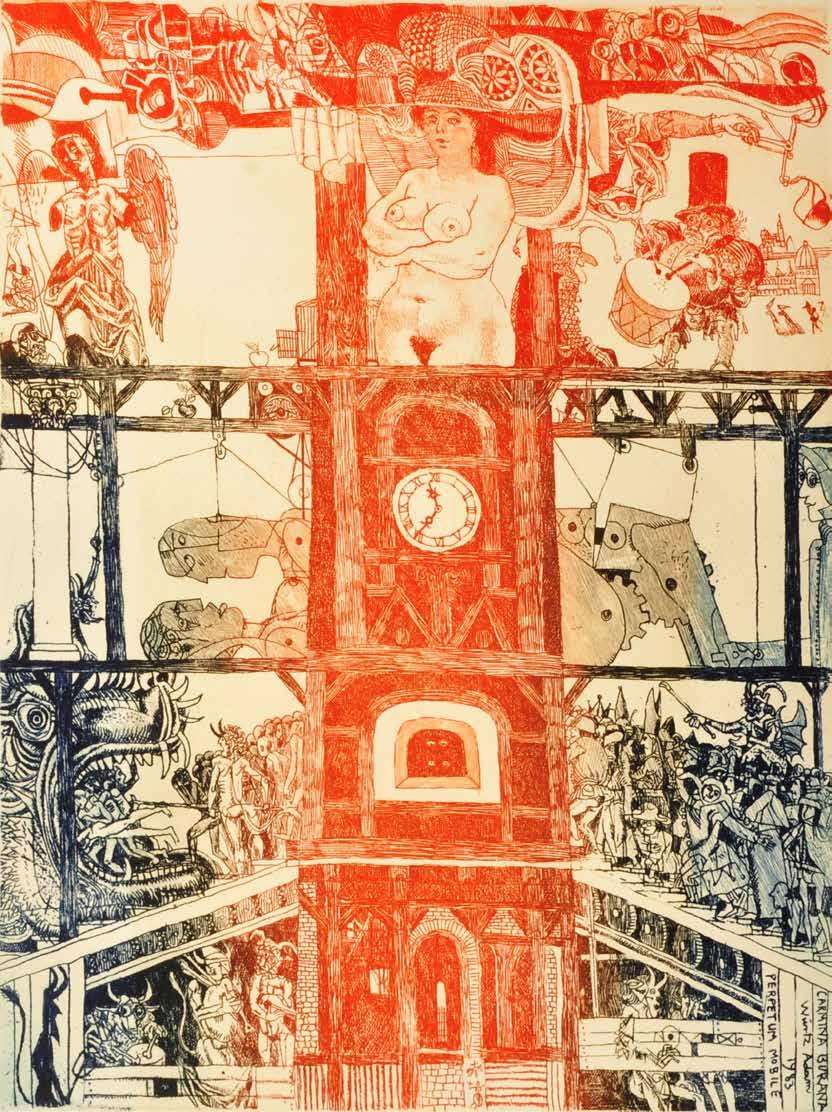 121. tétel WÜRTZ ÁDÁM ( 1927-1994 ) Carmina Burana II.
