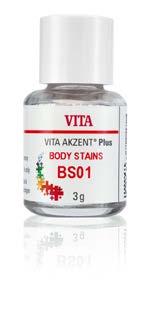 VITA AKZENT Plus POWDER egyesíti a rugalmasságot és az egyediséget a