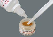 x 4g FINISHING AGENT PASTE 1 x 4g PASTE FLUID 1 x 15ml Tartozék AKZENT Plus CHROMA STAINS PASTE