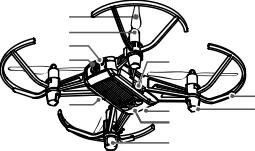 EN 1. Bevezető A TELLOTM egy kis quadkopter, amelyhez fedélzeti kamera, valamint Vision Positioning System is tartozik.