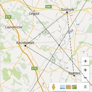 b) A vétel egy kör alakú területen tökéletes. Ennek területe 507 km.