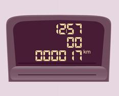 Napi kilométer-számláló/ karbantartásjelző nullázása 6.