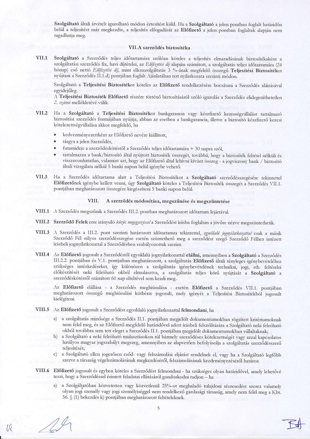 Szolgdltat6 iltali itr.6telt igazolhat6 n.r6don 6rtesit6st kiild.