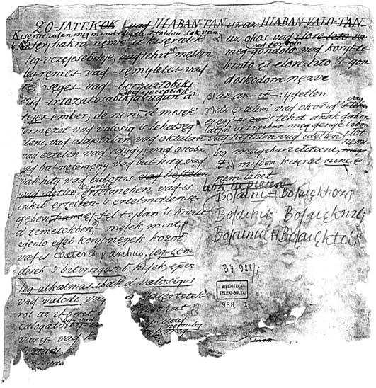 Ez a levél Bolyai Farkas könyveivel, kézirataival és levelezésével együtt került a Marosvásárhelyi Református Kollégium őrizetébe, és 1869 1894 között kölcsönképpen volt Pesten akadémiai őrizetben.