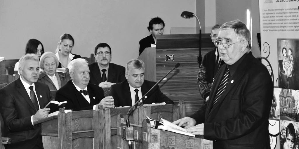 Folytatás a 2. oldalról A nem látható többség a szobákban hangszórókon át részesült a találkozó áldásaiban. A találkozót Kardos Eszter tiszteletes asszony készítette elő.
