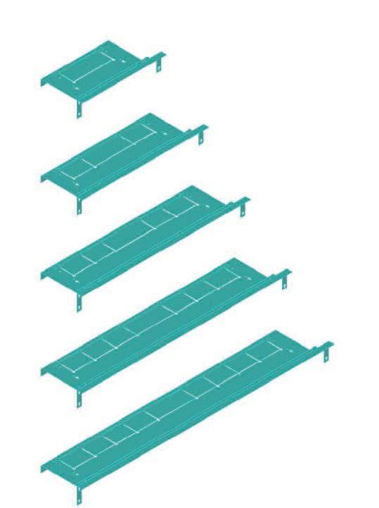 Szélesség 800 mm 202 183 303 Szélesség 1000 mm 303 404 181 404 Szélesség 1200 mm Mélység 240 mm 189 81