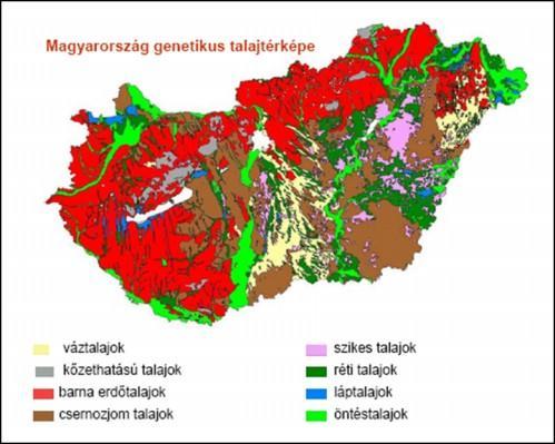 A talajképző folyamatok (kémiai és fizikai mállás, humuszképződés, kilúgzás, agyagosodás stb.