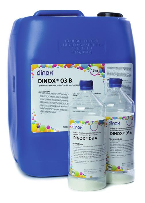 Kiszerelés: 10 kg, 20 kg DINAX KLORIN F - klórtartalmú ivóvíz-fertőtlenítőszer 150 g/l aktív klórtartalmú nátrium-hipoklorit oldat az ivóvíz folyamatos fertőtlenítésére.