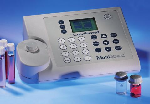 LOVIBOND MULTIDIRECT precíziós fotométer széles alkalmazási körrel, teljes vízanalitikához (hosszú