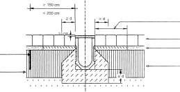 Beépítési utasítások N 100 K rendszer Burkolat: kövezet, normál kivitel Az alábbi ACO DRAIN folyókarendszerekre érvényes: N 100 K teherhordó réteg: beton tágulási hézag teherhordó réteg: tömörített