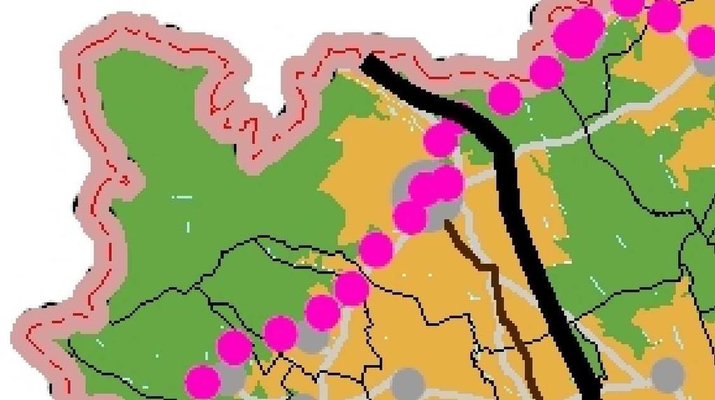 2.4. Vas Megyei Területrendezési tervvel való összhang igazolása A településrendezési tervek terület-felhasználásai, közlekedés hálózati rendszere, környezeti, és természetvédelmi eleminek