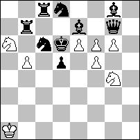 dicséret K25 Kardos Tivadar, BTSB témaversenye, 1956. I. félév. h#2 5.1.1.1. 8+9 h#7 2+4 1.f1! e3 2. f4 exf4 3.e3 f5 4.e2 f6 5. e1! f7 6. a1 f8! 7.