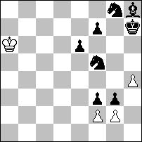 g6 gxh8d#; II. 1.fxg2 f4 2. g7 f5 3.g1 fxe6 4. e3 exf7 5. h6 f8.#. Kétszeres excelsior, vegyes színű négyes átalakulás, Zilahi.