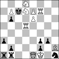 A világos király az alapállásban természetesen sakkban van, mert különben, hogyan venné rá sötétet a b2 mező fogására, és ugyanez érvényes az egész játék