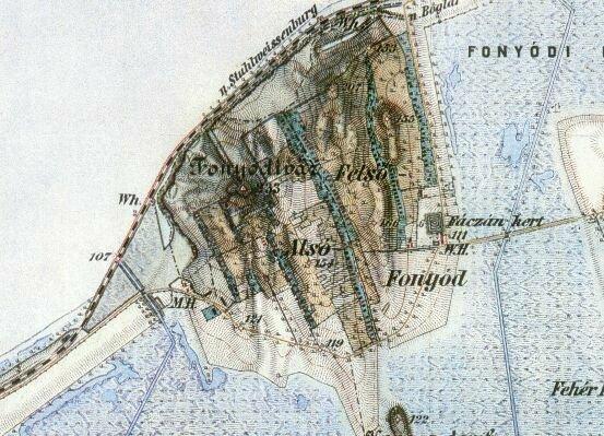 III. Katonai felmérés (1880) A Siposhegy és a Várhegy körül, valamint ezek déli lankái között alakultak ki a történelem során azok a gyűjtő utak melyek a mai település