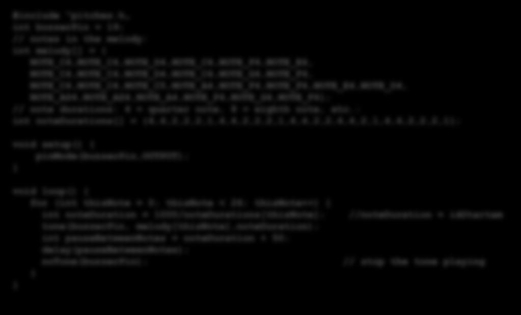 NOTE_C4,NOTE_C4,NOTE_C5,NOTE_A4,NOTE_F4,NOTE_F4,NOTE_E4,NOTE_D4, NOTE_AS4,NOTE_AS4,NOTE_A4,NOTE_F4,NOTE_G4,NOTE_F4; // note durations: 4 = quarter note, 8 = eighth note, etc.