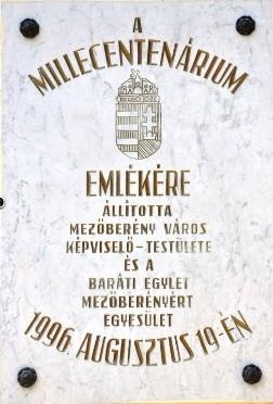 Millecentenárium (1996) Millennium (2000) Forrás: http://konyvtar.mezobereny.hu/index.fcgi?