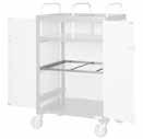 EQUIPE SZÁLLODAI TOOLS TAKARÍTÓKOCSIK Kiszerelés tartókeret KL állítható magasságú tolókar 1x120 l 16392.. 1..02..04..05.