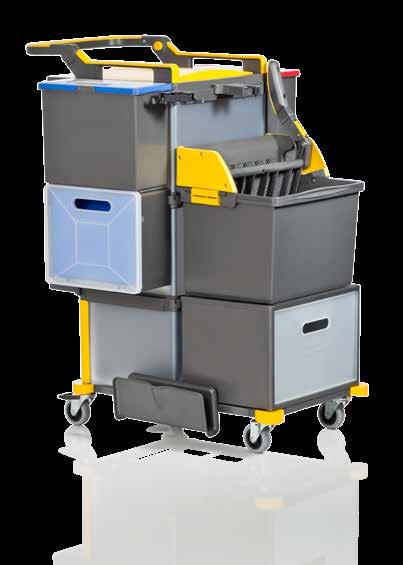 VERMOP TOOLS TAKARÍTÓKOCSIK TOOLS SHOPSTER TAKARÍTÓKOCSIK ERGO A Shopster takarítókocsi a megszokott VERMOP funkcionalitást mutatja minimális felületen.