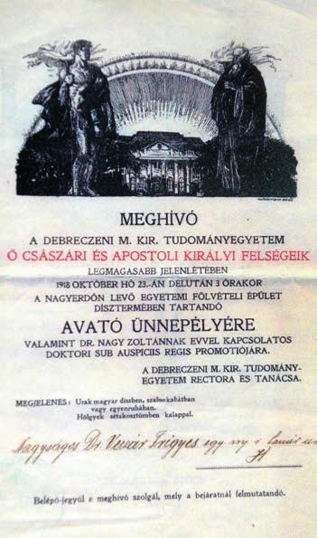 Károly király 100 esztendővel ezelőtti debreceni látogatását megörökítő albumát, a ritkán látogatható Díszműtár őrzi.