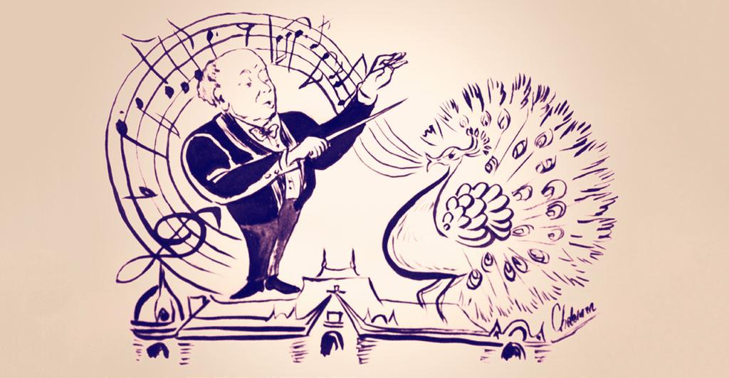 10 ELŐDEINK MÁSKÉPP Chelemen Paula karikatúrája Idén decemberben ünnepeljük Kodály Zoltán születésének 134. évfordulóját.