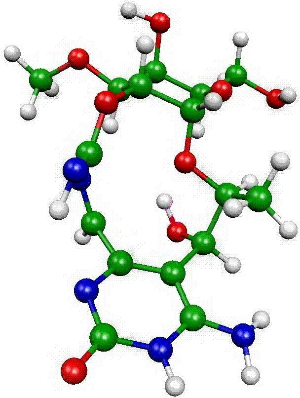 protonált agikonból vízvesztéssel jön létre az m/z 220-as ion. Ennek az ionnak az MS/MS spektrumában a 6. ábrán látható jellegzetes ionokat találtuk.